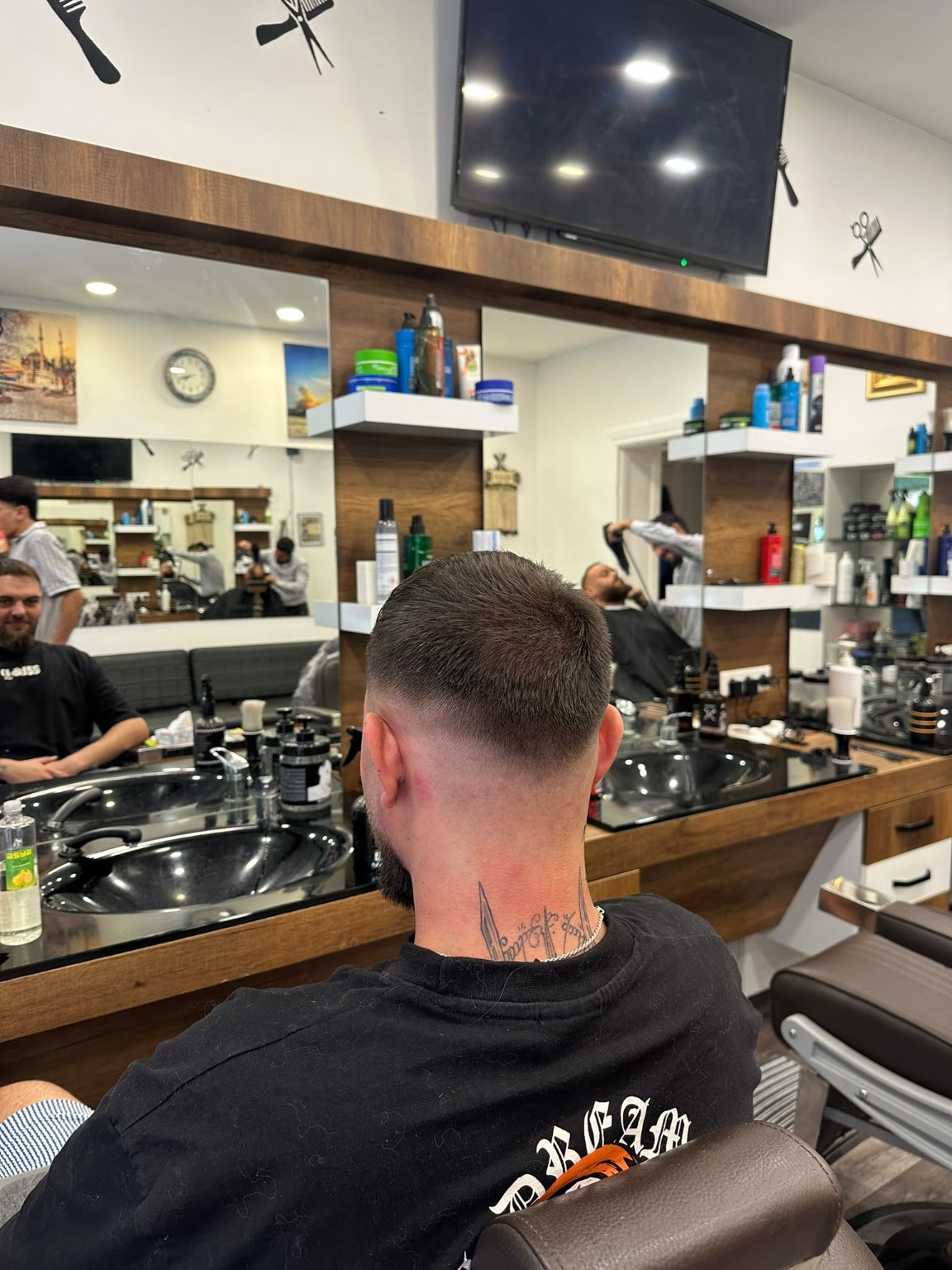Fade bei Coiffeur Orhan